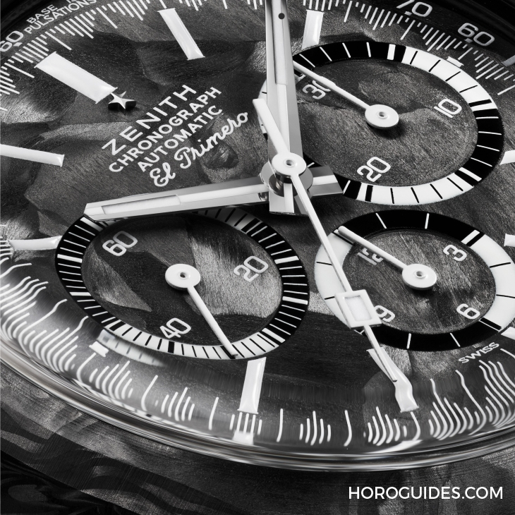 ZENITH - CHRONOMASTER - 10.A3818.400-2/21.R100 - 封面女郎回歸！ZENITH推出全新Chronomaster Revival A3818 Cover Girl Carbon腕錶