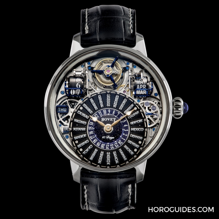 BOVET - 再次征服世界時間！BOVET推出全新Récital 30腕錶