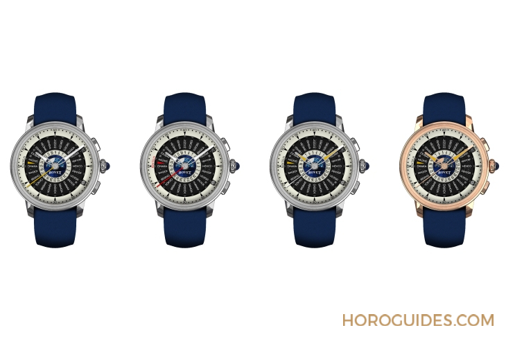 BOVET - 再次征服世界時間！BOVET推出全新Récital 30腕錶