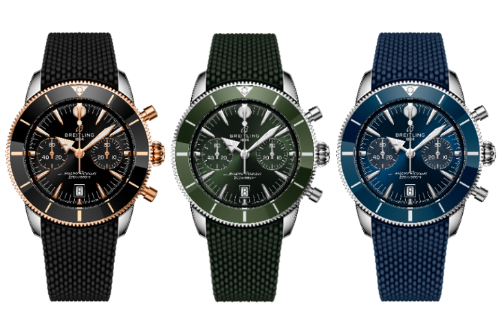 BREITLING - SUPEROCEAN HERITAGE - AB3111161C1S1 - 衝浪傳奇致敬款、全尺寸新陣容踏浪而至|BREITLING Superocean Heritage系列新款登場