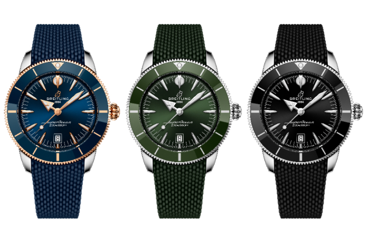 BREITLING - SUPEROCEAN HERITAGE - AB3111161C1S1 - 衝浪傳奇致敬款、全尺寸新陣容踏浪而至|BREITLING Superocean Heritage系列新款登場