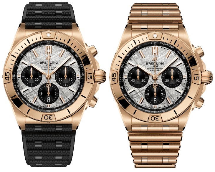 BREITLING - CHRONOMAT - RB01347A1F1S1 - 隕石獨步,征服球場|百年靈攜手曼城球星「魔人」哈蘭德推出Chronomat限量腕錶