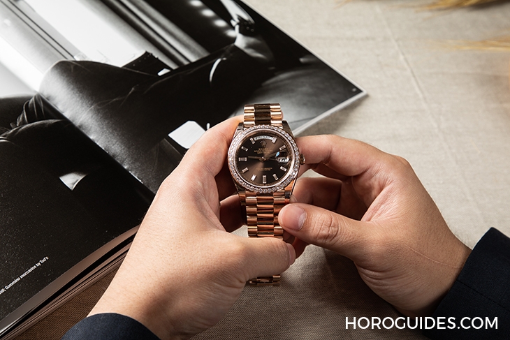 ROLEX - DAY-DATE - 228345-RBR-83415-Z.B8+2 - [中美Select ] Ep.06 挑錶送禮 ! 男士篇 (下) 