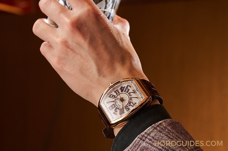 FRANCK MULLER - VANGUARD - V 45 CH 5N BL - FRANCK MULLER Vanguard Crazy Hours 沒有最狂,只有更狂!