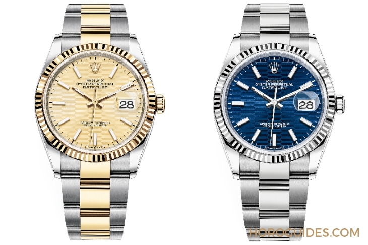 ROLEX - DATEJUST - 126234-0047 - 熱帶風情上場!ROLEX Datejust 36棕櫚葉面盤