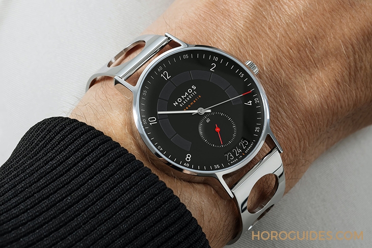 NOMOS - AUTOBAHN - 1301.S2 - 復古賽車鍊帶!NOMOS Autobahn系列「Director