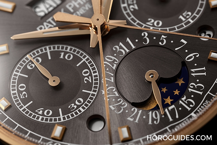 PATEK PHILIPPE - GRAND COMPLICATIONS - 5204R-011 - 深灰面搭玫瑰金,百達翡麗5204再添新作|雙秒追針萬年曆計時碼錶5204R-011