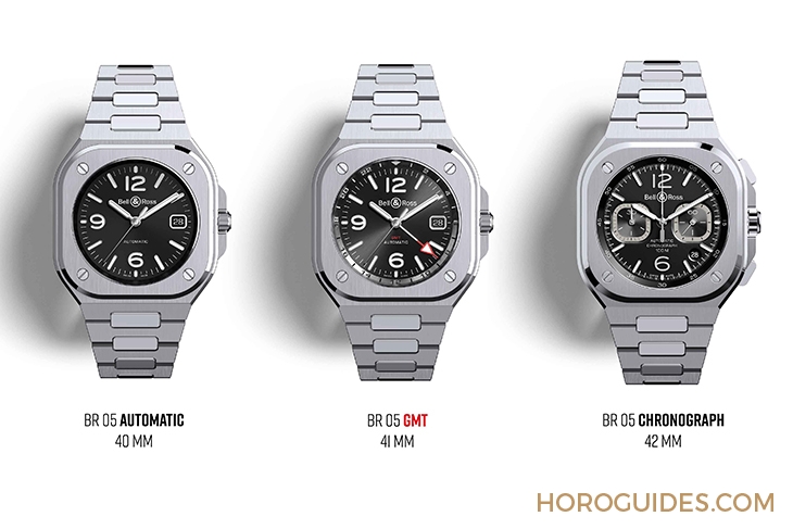 BELL & ROSS - INSTRUMENTS - BR05G-BL-ST/SST - 都會菁英的理想旅伴｜BELL & ROSS BR 05 GMT