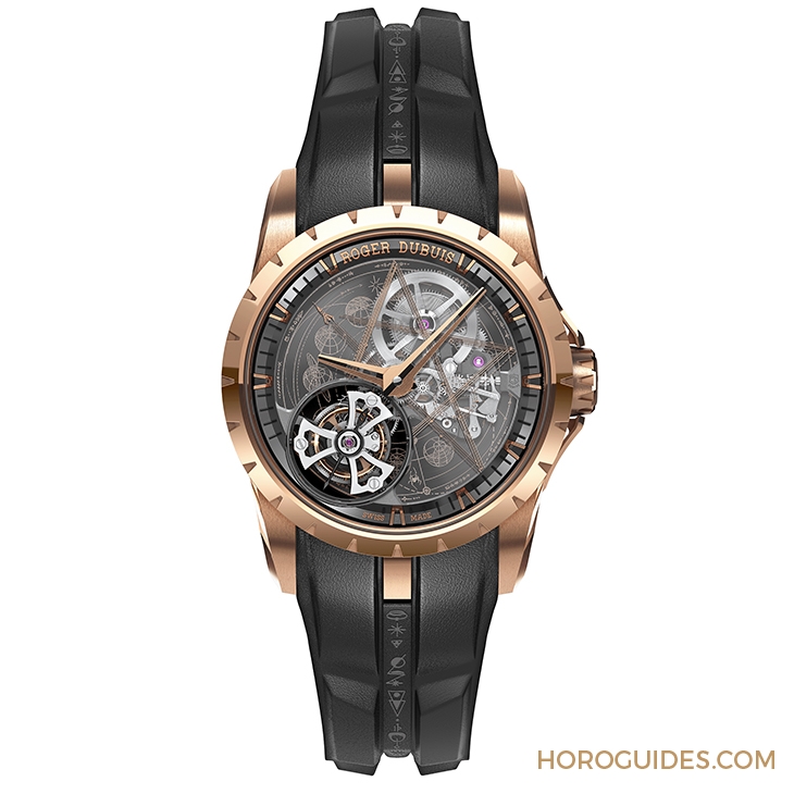 ROGER DUBUIS - EXCALIBUR - RDDBEX0930 - 有請紋身大師！Roger Dubuis Excalibur Monotourbillon王者系列單陀飛輪腕錶Dr. Woo特別版