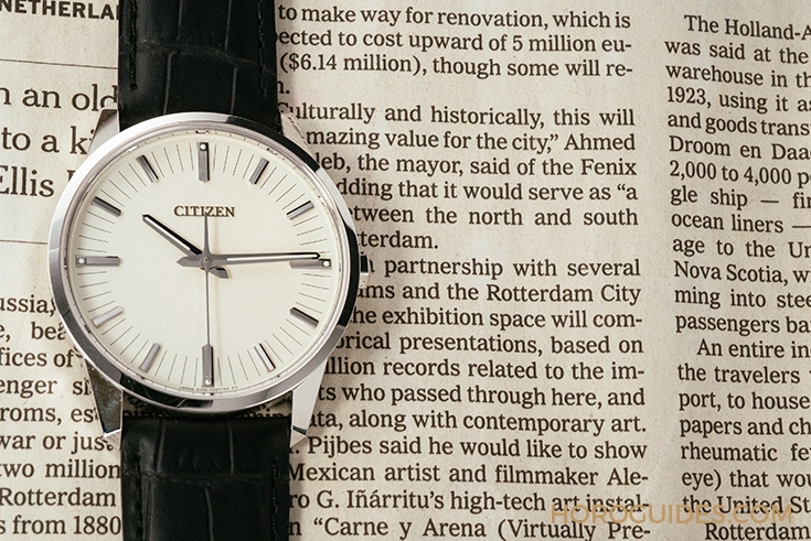 CITIZEN - ECO-DRIVE - AQ6010-06A - [BASEL 2019] CITIZEN新錶怎麼這麼準！一篇帶你看懂