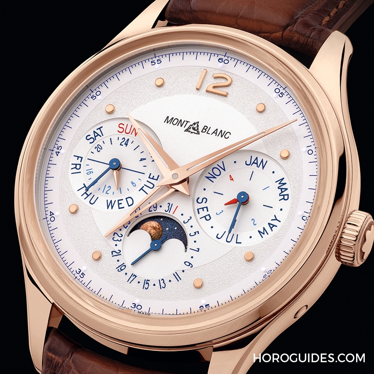 MONTBLANC - HERITAGE SPIRIT - 119926 - 紳型者的進階選擇,萬寶龍傳承系列萬年曆腕錶限量款