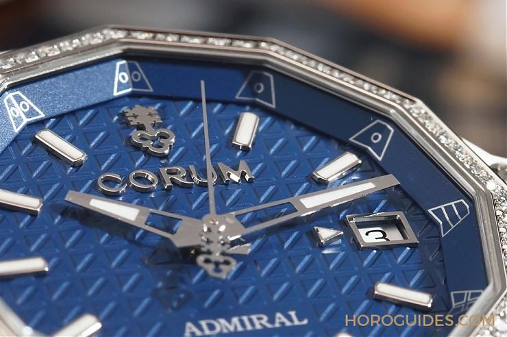 CORUM - ADMIRAL - A298/04127 - 海洋風格領航之選｜Corum海軍上將AC-One 45鏤空陀飛輪與AC-One 38女仕鑽錶