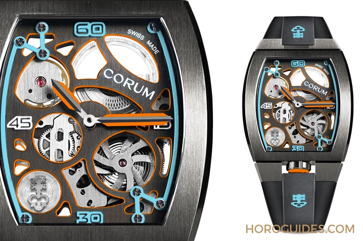 CORUM - LAB 02 - Z300/03999 - 實驗，開始！Corum前衛大作誕生：Lab 01與Lab 02腕錶