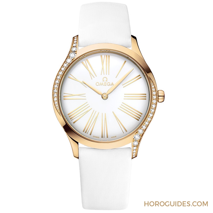 OMEGA - DE VILLE - 428.18.36.60.04.002 - OMEGA 碟飛系列18K Moonshine金版本新亮相