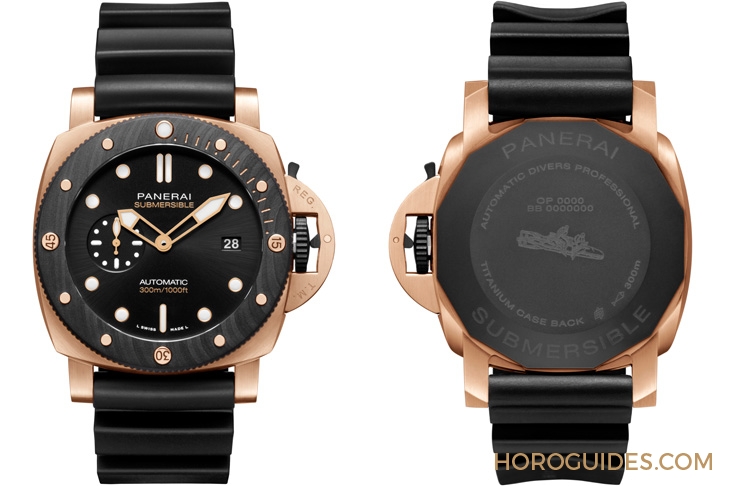 PANERAI - LUMINOR MARINA - PAM01112 - 運動感的華麗轉身！沛納海Goldtech™紅金的獨家魅力｜Luminor Marina Goldtech™ 紅金44mm-PAM01112