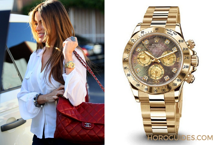 CARTIER - 【名人錶盒】全球最吸金女演員Sofia Vergara的金錶