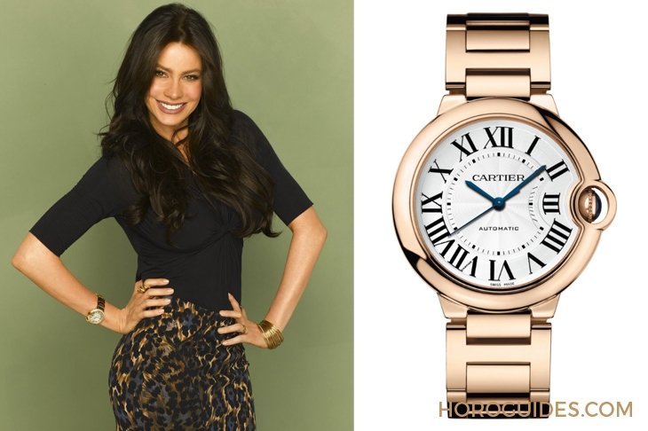 CARTIER - 【名人錶盒】全球最吸金女演員Sofia Vergara的金錶