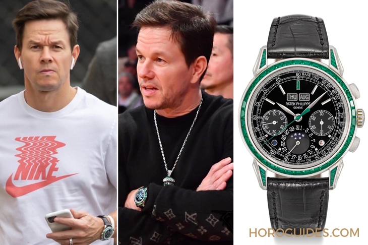 ROLEX - 【名人錶盒】馬克華伯格的肌情壯臂與閃亮錶藏