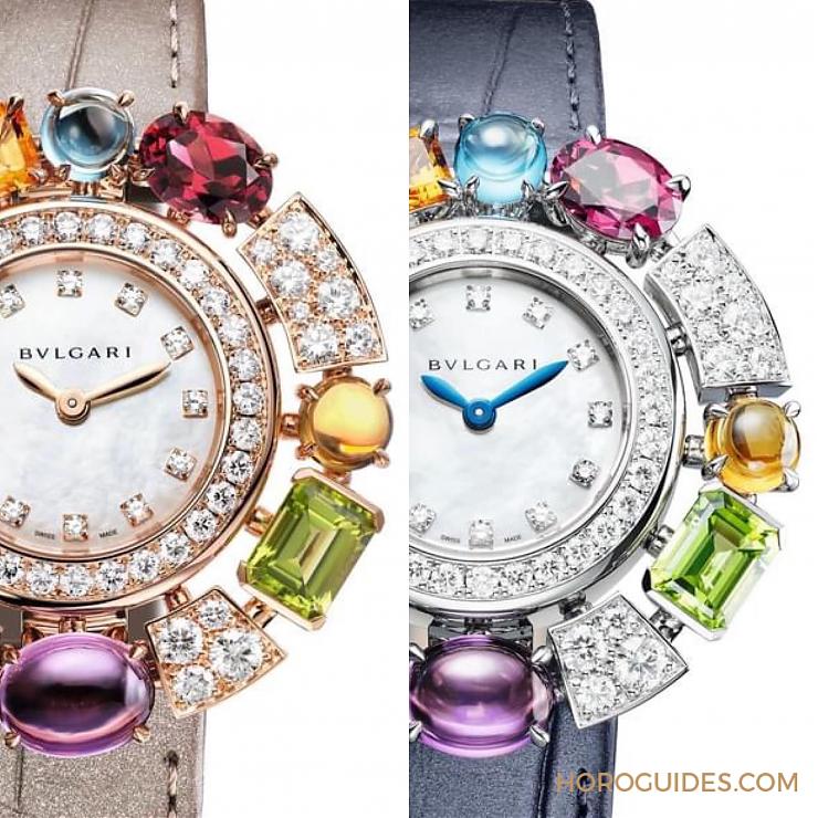 BVLGARI - 高級珠寶腕錶 - 103493 - 義式珠寶美學加持!BVLGARI Allegra腕錶的彩寶光環