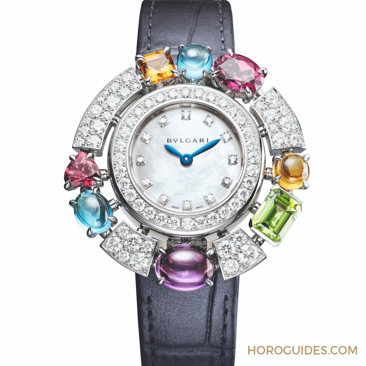BVLGARI - 高級珠寶腕錶 - 103493 - 義式珠寶美學加持!BVLGARI Allegra腕錶的彩寶光環