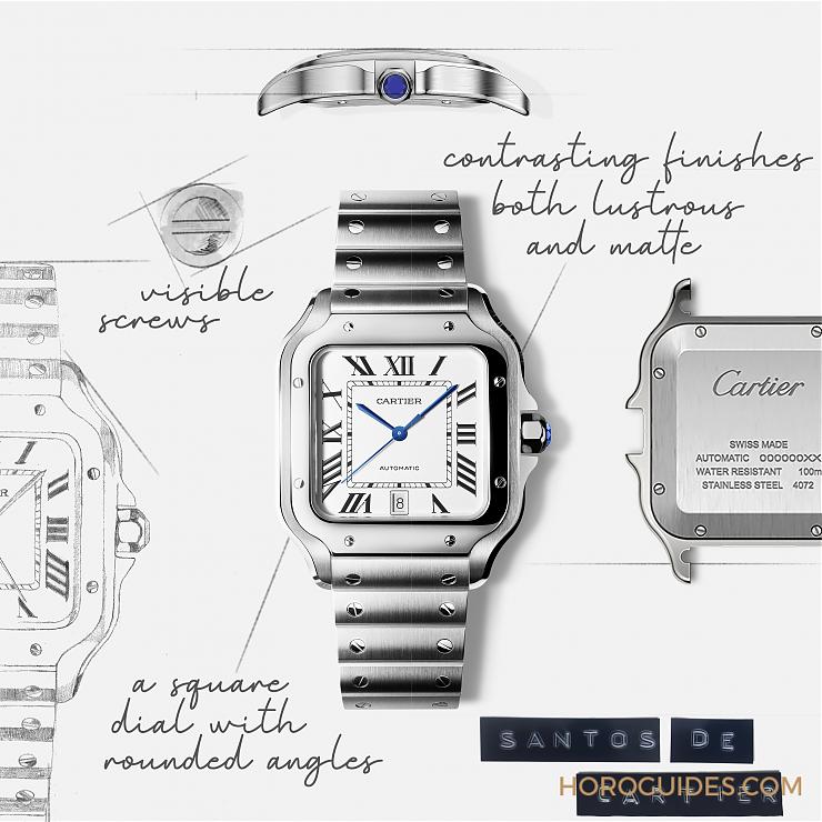 CARTIER - SANTOS DE CARITER - WSSA0009 - 無畏的象徵、時計的經典，Cartier Santos腕錶