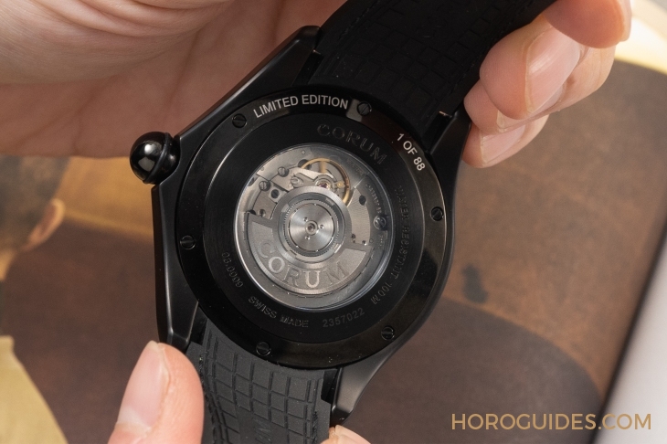 CORUM - BUBBLE - L082/04270 - 大膽狂放！泡泡裡的幽冥綠光｜Corum Bubble X Ray自動腕錶