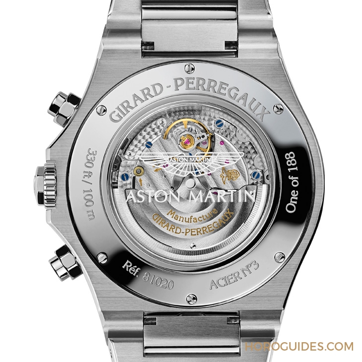 GIRARD-PERREGAUX - LAUREATO - 81020-11-001-11A - 有一種綠,叫做英國賽車綠|GP Laureato桂冠系列Aston Martin特別版計時腕錶