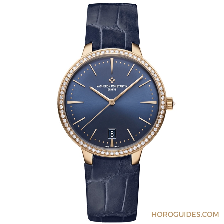 VACHERON CONSTANTIN - PATRIMONY - 85515/000R-B644 - 優雅，不言而喻｜江詩丹頓Patrimony自動上鍊腕錶午夜藍面款