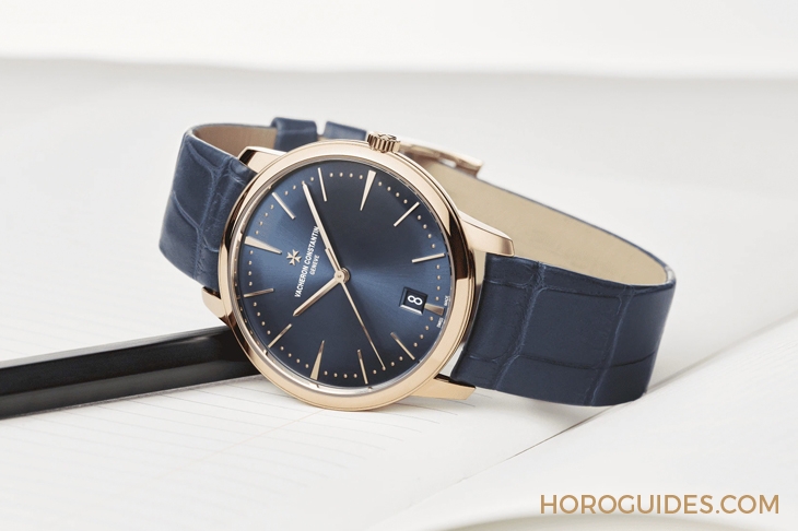 VACHERON CONSTANTIN - PATRIMONY - 85515/000R-B644 - 優雅，不言而喻｜江詩丹頓Patrimony自動上鍊腕錶午夜藍面款