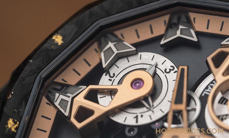 CORUM - ADMIRAL - A298/04277 - 298.100.46/F249 AD10 - 為這道剛硬厚實的輪廓,撒金|Corum Admiral 45海軍上將飛行陀飛輪鏤空自動腕錶