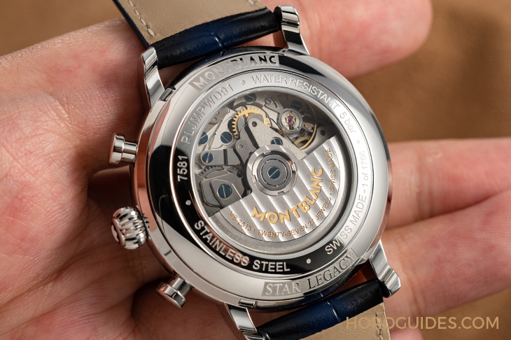 MONTBLANC - STAR - 129626 - 冰川紋藍面，暮色下的白朗峰頂印象｜Montblanc明星傳承系列限量新作