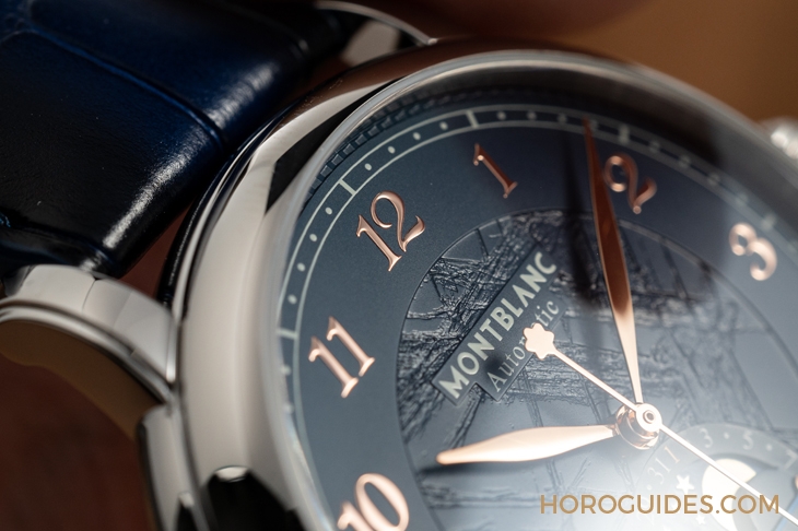 MONTBLANC - STAR - 129626 - 冰川紋藍面，暮色下的白朗峰頂印象｜Montblanc明星傳承系列限量新作