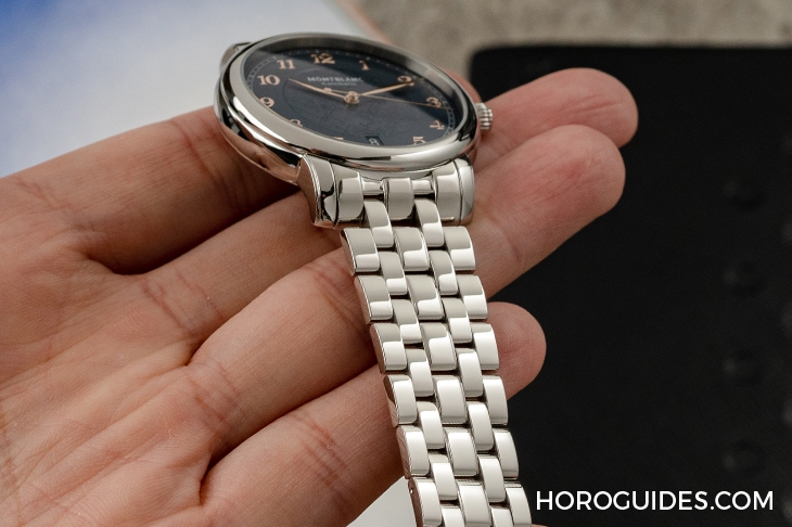 MONTBLANC - STAR - 129626 - 冰川紋藍面，暮色下的白朗峰頂印象｜Montblanc明星傳承系列限量新作