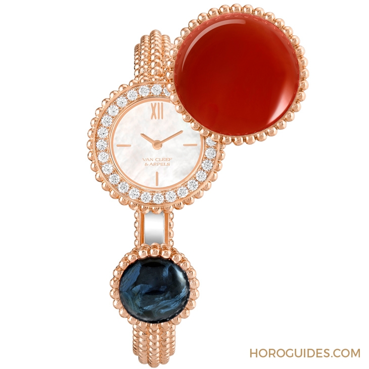 VAN CLEEF & ARPELS - PERLEE - VCARPBKK00 - 金質圓珠的流光溢彩,歡欣愉快的時光軌跡:梵克雅寶Perlée系列腕錶新作