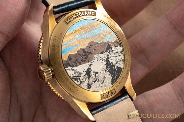 MONTBLANC - 1858 - 129415 - 零氧!耐用、精準、不起霧|Montblanc 1858系列Geosphere世界時區零氧限量腕錶的極限探險魂