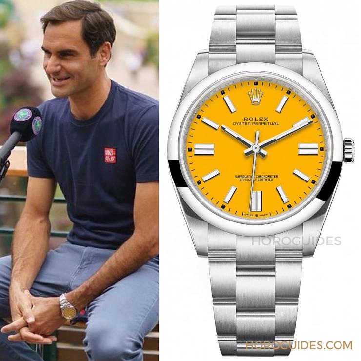 ROLEX - 回顧那些高光時刻,Roger Federer費德勒與Rolex偕伴20年