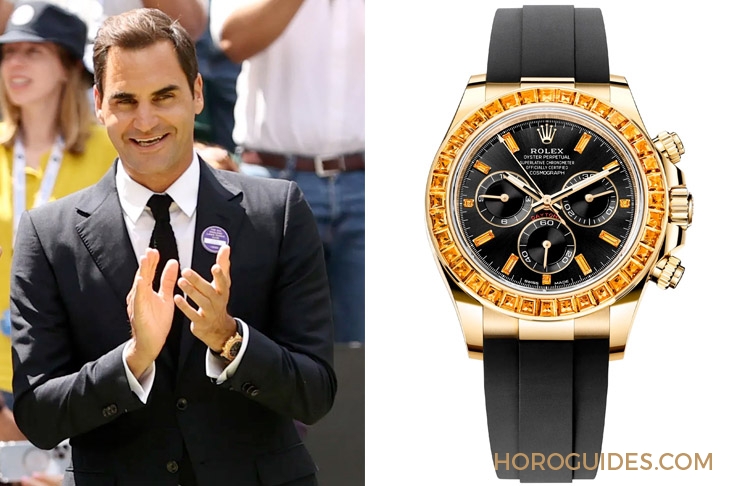 ROLEX - 回顧那些高光時刻,Roger Federer費德勒與Rolex偕伴20年