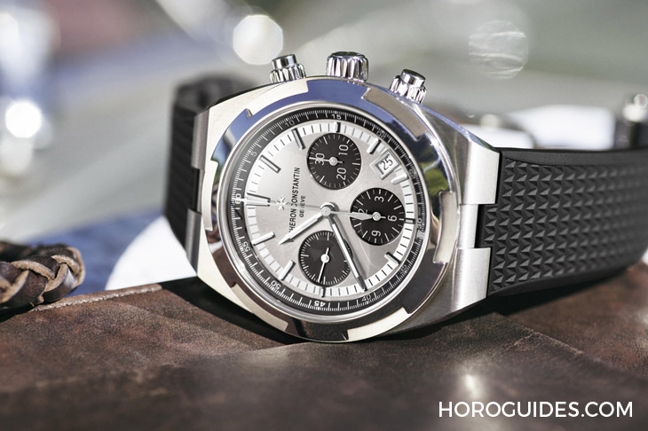 VACHERON CONSTANTIN - OVERSEAS - 5500V/110A-B686 - 黑白配，江詩丹頓Overseas計時熊貓面登場