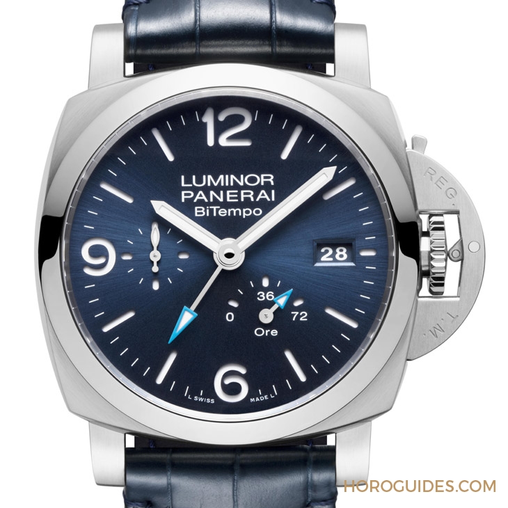 PANERAI - LUMINOR - PAM01361 - Panerai新一代兩地時間錶款以BiTempo為名｜Luminor BiTempo-PAM01360與PAM01361