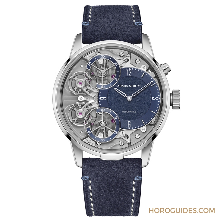 ARMIN STROM - RESONANCE - ST22-RF.05 - 湛藍入作，Armin Strom鏡像共振腕錶新色亮相