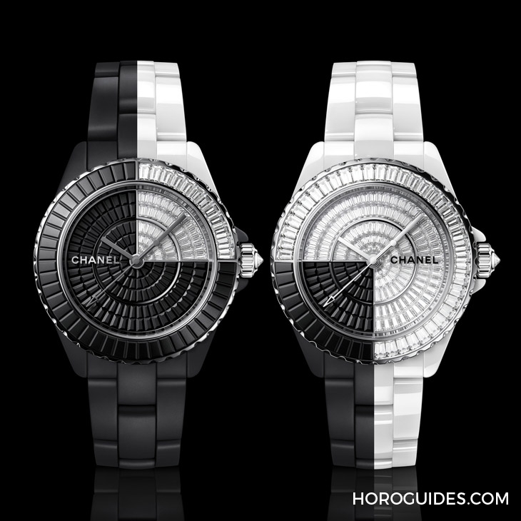 以黑白配的各種可能性，詮釋月蝕的模樣｜CHANEL J12腕錶的黑白實驗