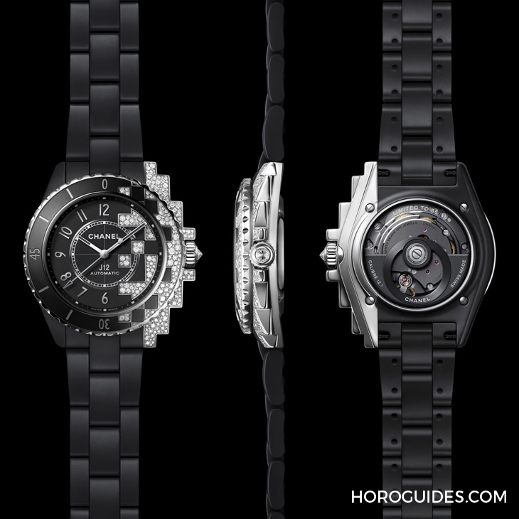 以黑白配的各種可能性，詮釋月蝕的模樣｜CHANEL J12腕錶的黑白實驗