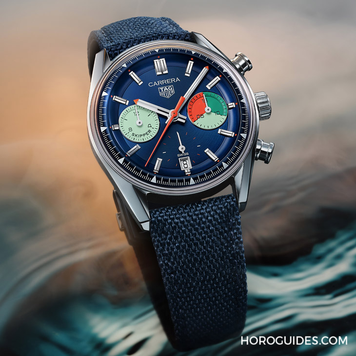 TAG HEUER - CARRERA - CBS2213.FN6002 - 再次啟航！以1968年Skipper原型錶為靈感｜Tag Heuer Carrera Skipper帆船計時腕錶