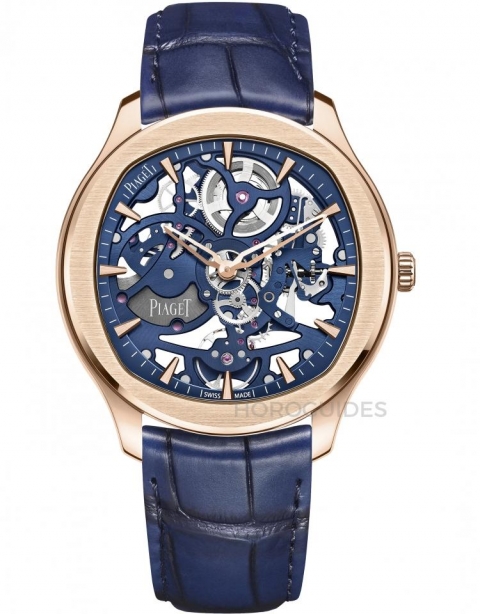 PIAGET - POLO - G0A48022 - 全新面盤刻紋、冰河藍面、半金材質亮相！PIAGET Polo 2023新作精選