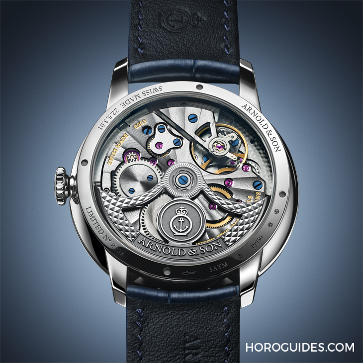 ARNOLD & Son - DSTB - 1ATCX.P01A.C200X - 從跳秒到超大月相－－盤點Arnold & Son招牌設計，看懂這個品牌得自古老航海時計的內涵