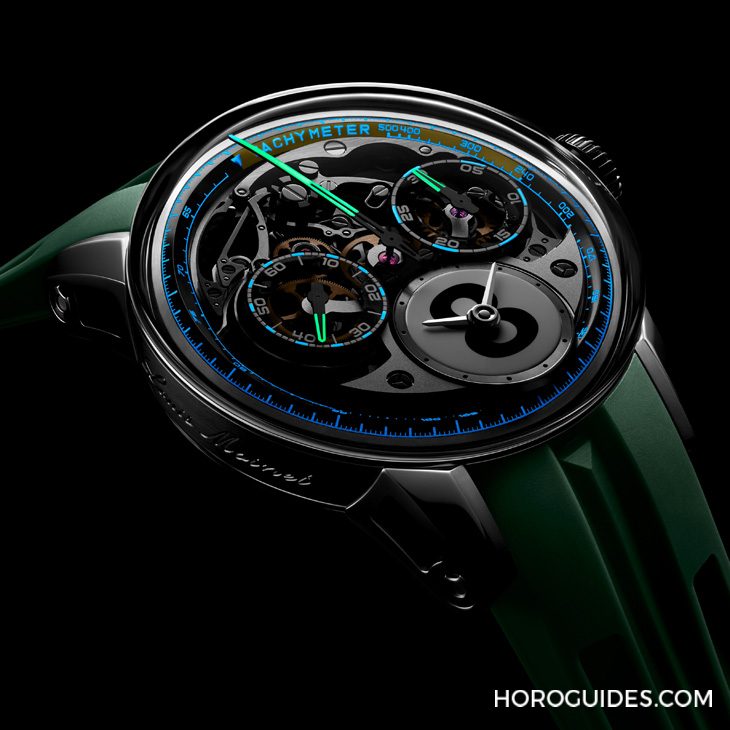 Louis Moinet - MECHANICAL WONDERS - LM-114.40.20 - 眼見為憑 !Louis Moinet示範這樣把玩計時碼錶最有感