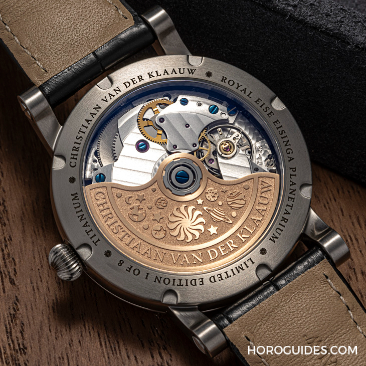 Christiaan Van Der Klaauw - ASTRONOMICAL MASTERPIECES - （Eise Eisinga Titanium SHH Edition） - SHH台北101頂級鐘錶概念店慶開幕，三款SHH特別版腕錶掀話題