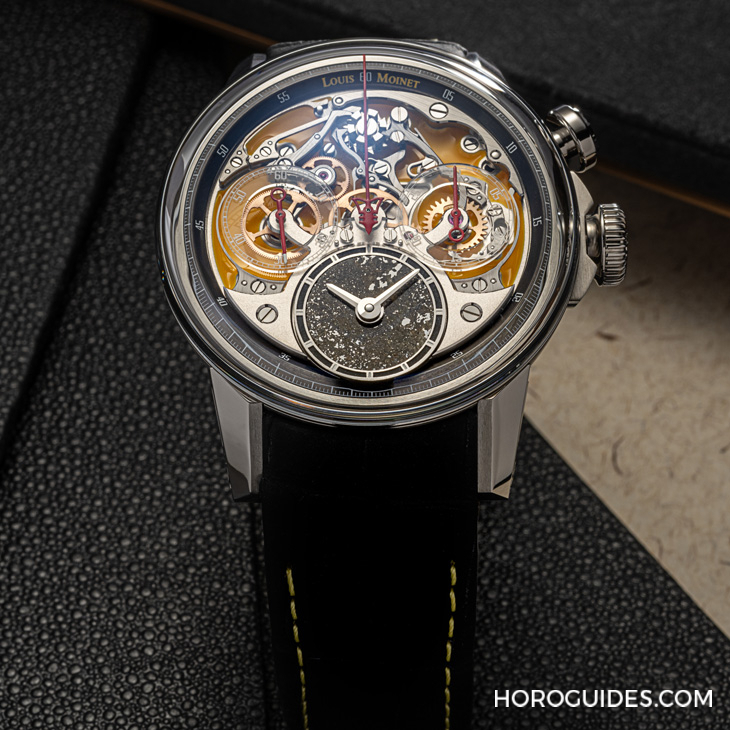 Louis Moinet - MECHANICAL WONDERS - (Memoris Meteorite SHH Edition) - 珍稀工藝盡收眼底 14大頂級獨立製錶品牌薈萃SHH台北101頂級鐘錶概念店