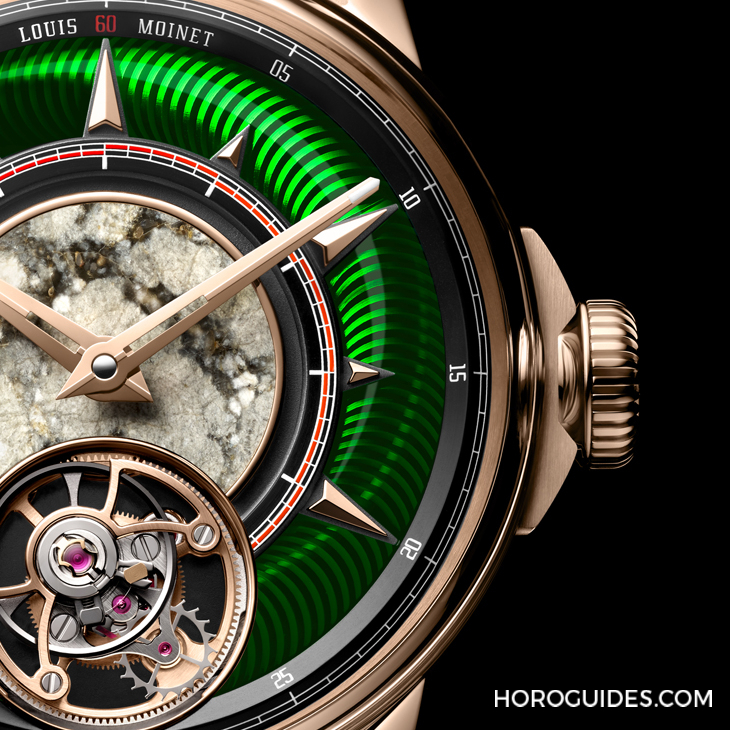 Louis Moinet - COSMIC ART - LM-135.50.V1 - 史上運用最多種隕石的腕錶現身SHH台北101頂級鐘錶概念店|Louis Moinet拾集隕石碎片的浪漫而來