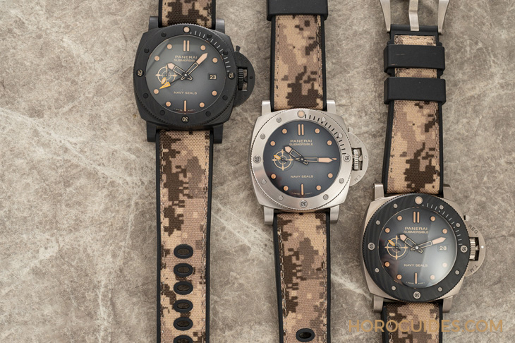 PANERAI - SUBMERSIBLE - PAM01521 - 沛納海攜手海豹部隊跨出美國本土出任務｜Panerai Submersible QuarantaQuattro Navy SEAL系列腕錶